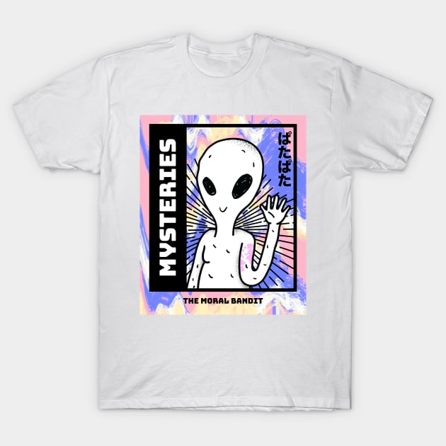 Cute Alien T-Shirt by The Moral Bandit